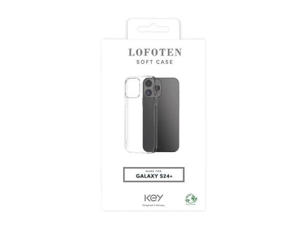 Silikondeksel Samsung S24 Plus - Gjennomsiktig