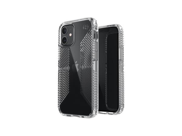 Speck Grip Deksel iPhone 12 Mini - Gjennomsiktig
