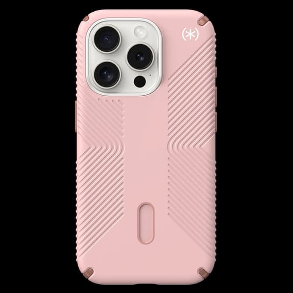 Speck Grip Deksel iPhone 15 Pro MagSafe - Rosa