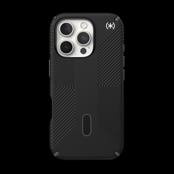 Speck ClickLock Grip Mobildeksel iPhone 16 Pro Magsafe - Svart