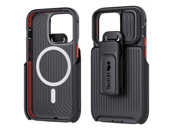 Tech21 Evo Max Deksel m/Hylster iPhone 14 Pro Magsafe - Svart