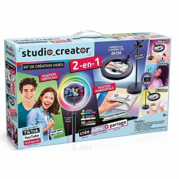 Ritningsset Canal Toys 2 in1 Video Studio (FR)