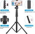 Miniatyrbillede 3 af 4: Mobilt Stativ / Kamera Stativ Selfie Stick Stativ (43-160 cm)