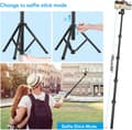 Miniatyrbillede 2 af 4: Mobilt Stativ / Kamera Stativ Selfie Stick Stativ (43-160 cm)