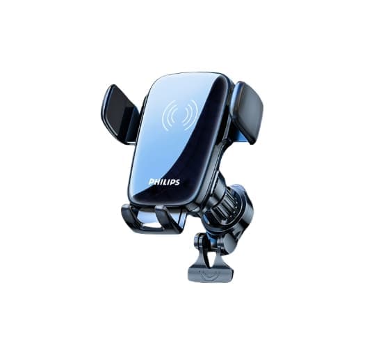Philips trådløs opladningsholder til mobiltelefon i bilen, intelligent induktionsluftudtag, hurtig opladningsartefakt