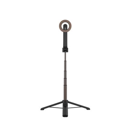 Kiinteä | Selfiekeppi jalustalla | MagSnap | Bluetooth | Musta | 72 cm | Alumiiniseos, ABS, PC | 170 g
