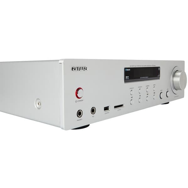 Aiwa Förstärkare med Bluetooth 2 x 60 Watt RMS - Silver