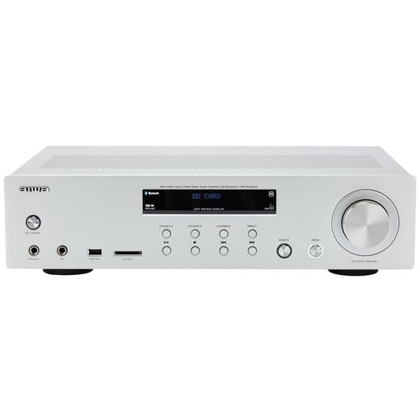Aiwa Förstärkare med Bluetooth 2 x 60 Watt RMS - Silver