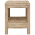 Miniatyrbilde 4 av 5: vidaXL Sidebord til baderom 60x30x45 cm heltre teak