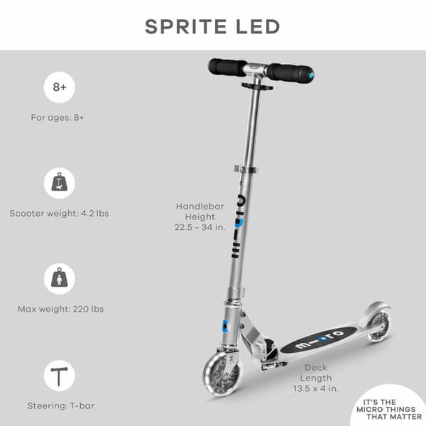 Scooter Micro SA0216 Silver