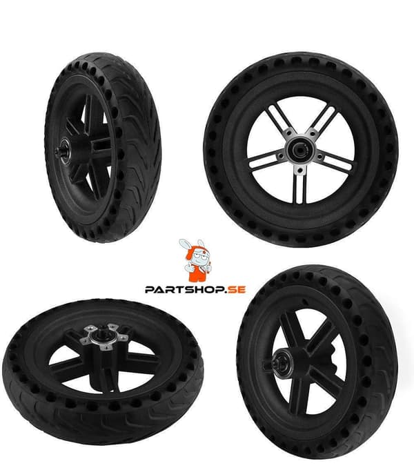 Xiaomi Scooter Solid Honeycomb Däck + Fälg PRO / PRO2