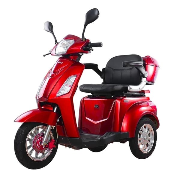 Elektrisk mobilitetsscooter Vista 1, 1000W, 20Ah Rød