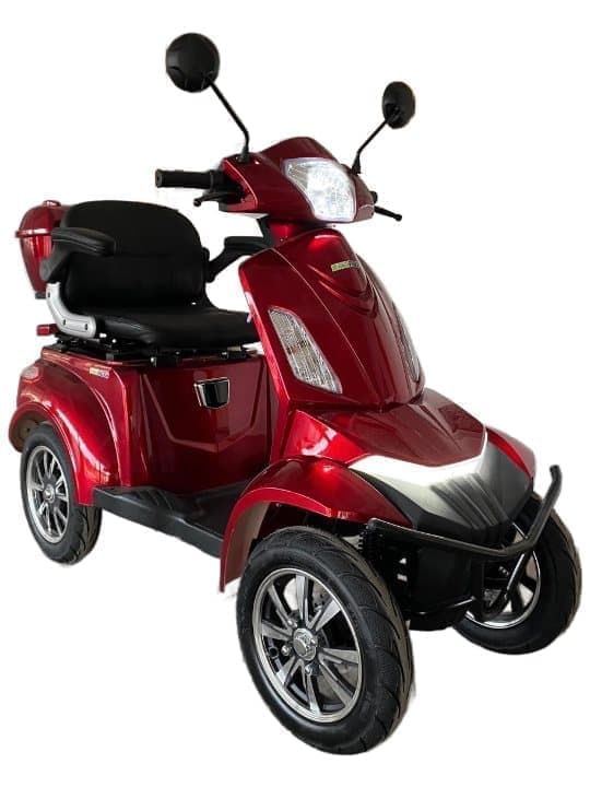 Elektrisk mobilitetsscooter Vista K1, 1000W, 20Ah Rød