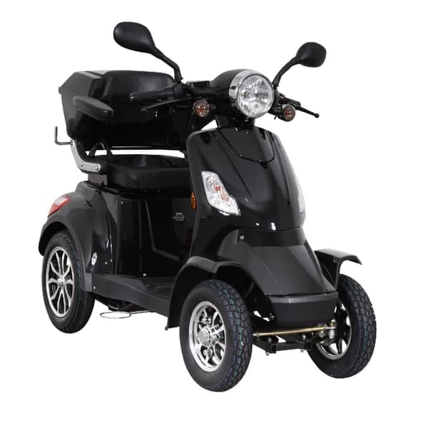 Electric Mobility Scooter, Elite Plus, Standard kantama, Seniori tai vammainen, 4 pyörää, 60 km, 60V 20Ah akku