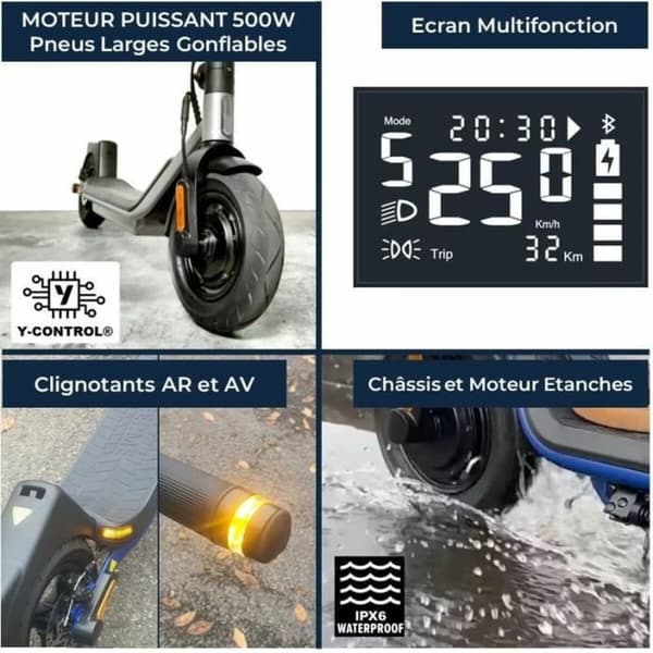 Elscooter Yeep.me 100A