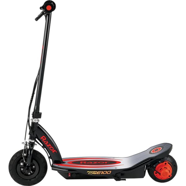 Elektroninen Potkulauta Razor Power Core E100 Musta Punainen