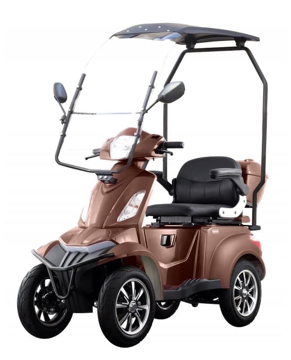 Elektrisk moped Vista K1 med tak, 1000W, 20Ah Li-ion