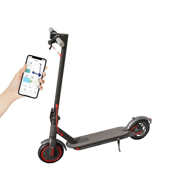 El-scooter, 25 km rækkevidde, 31 km/t hastighed,365tuya
