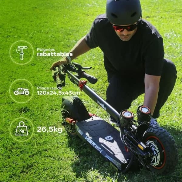 Elektroninen Potkulauta Urbanglide ECROSS PRO BOOST 2 Musta 25 km/h 800 W