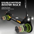 Miniatyrbillede 3 af 6: Elscooter Urbanglide ECROSS PRO BOOST 2 Sort 25 km/h 800 W