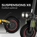 Miniatyrbillede 5 af 6: Elscooter Urbanglide ECROSS PRO BOOST 2 Sort 25 km/h 800 W
