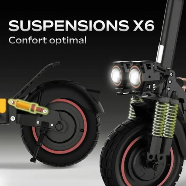 Elscooter Urbanglide ECROSS PRO BOOST 2 Sort 25 km/h 800 W
