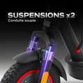 Miniatyrbilde 4 av 7: Elektrisk Scooter Urbanglide 100 MAX Svart 350 W 25 km/h