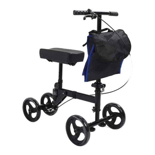 Knäskoter, justerbar för 1,45 m - 1,98 m, 140 kg kapacitet, ergonomisk design