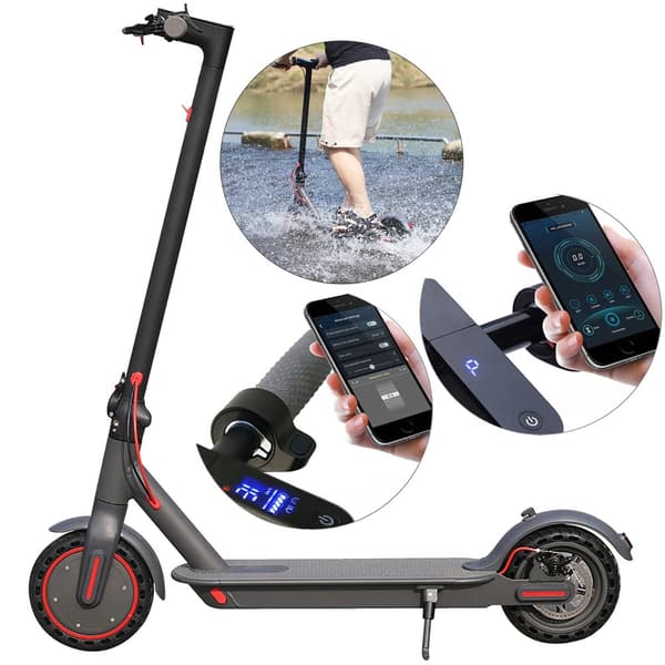 Elektrisk Scooter, 500W Motor, 31 KM/H Max Hastighed, IP65 Vandtæt,M365 PRO