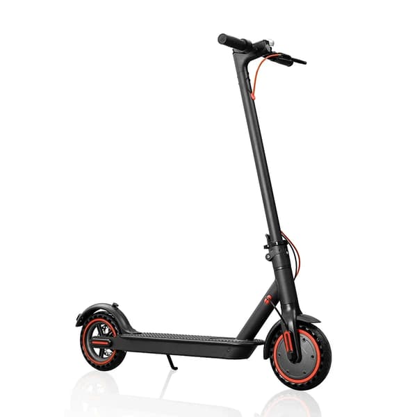 El-scooter, 350W effekt, 25 miles räckvidd,Grå