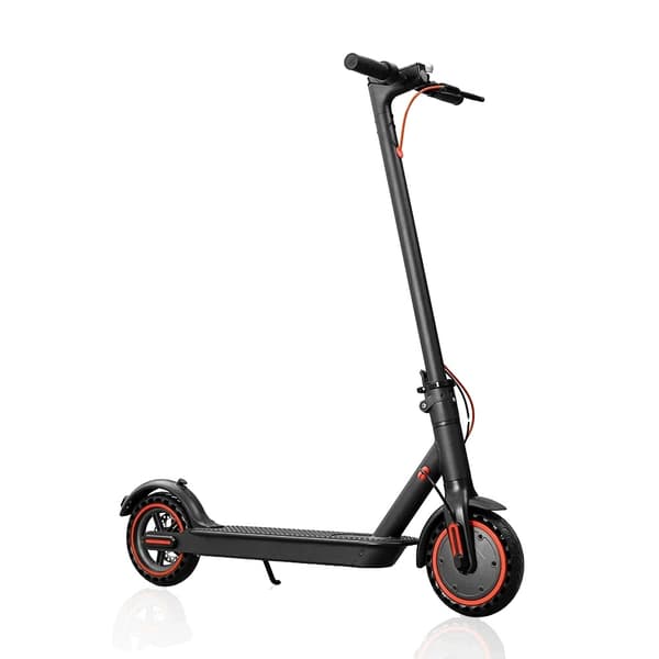 El-scooter, 350W effekt, 25 miles räckvidd,Grå