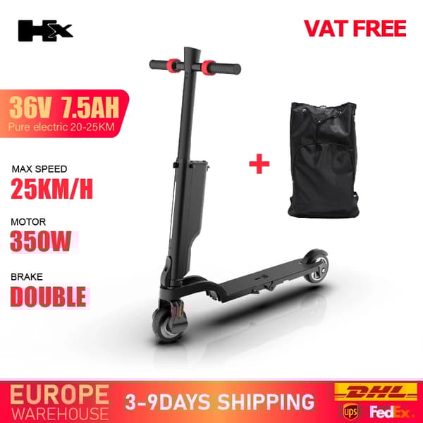 El-scooter, 250W motor, 25 km/t hastighed,350W7.5AH