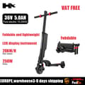 Miniatyrbillede 2 af 2: Elektrisk Kick Scooter, 350W Motorkraft, 25 km/t Max Hastighed,250W 5.0AH