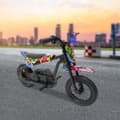Miniatyrbild 4 av 4: Elmotorcykel för barn, maximal lastkapacitet 65 kg, hastighet upp till 12 km/h, hållbar konstruktion