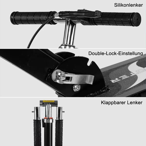 Bycykel, Dobbelt Bremser, Justerbar Højde, Sammenklappeligt Design
