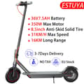 Miniatyrbild 2 av 2: El-scooter, Kraftfull motor, Hopfällbar design, ESTUYA 350W75AH
