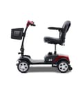 Miniatyrbild 2 av 11: 300W Fyrhjulig utomhus elrullstol – 15 km räckvidd, röd – Mobilitetsskoter, Elscooter för äldre, Senior skoter, Elfordon för äldre, 4-hjulig elskoter