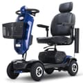 Miniatyrbild 1 av 10: MAX PLUS mobilitetsscooter för äldre – Elscooter för äldre, Senior skoter, Elfordon för äldre, Rörlighetshjälpmedel, 4-hjulig elskoter