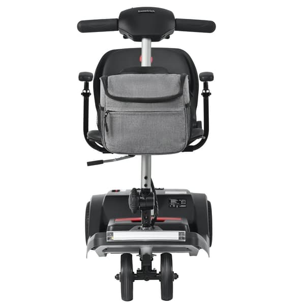 AIR CLASSIC elektrisk kørestol til seniorer – seniorscooter, elektrisk køretøj til ældre, mobilitetshjælpemidler, 4-hjulet elektrisk scooter