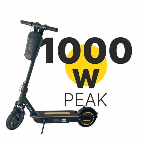 Elscooter Manta XRIDER M10 Pro Svart 500 W