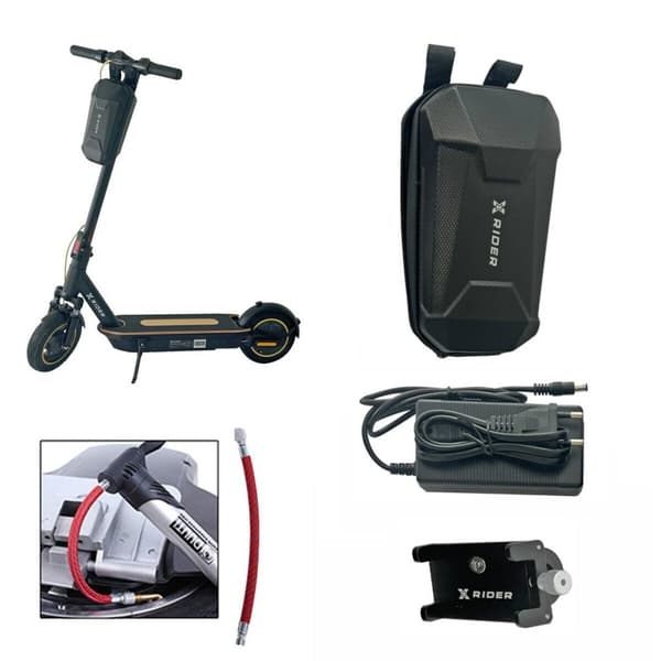 Elscooter Manta XRIDER M10 Pro Svart 500 W