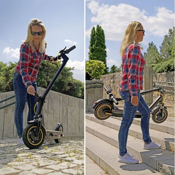 Elscooter Manta XRIDER M10 Pro Svart 500 W