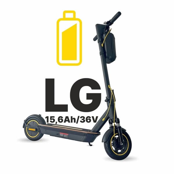 Elscooter Manta XRIDER M10 Pro Svart 500 W