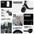 Miniatyrbilde 5 av 8: Elektrisk Scooter Segway Svart 450 W 20 km/h