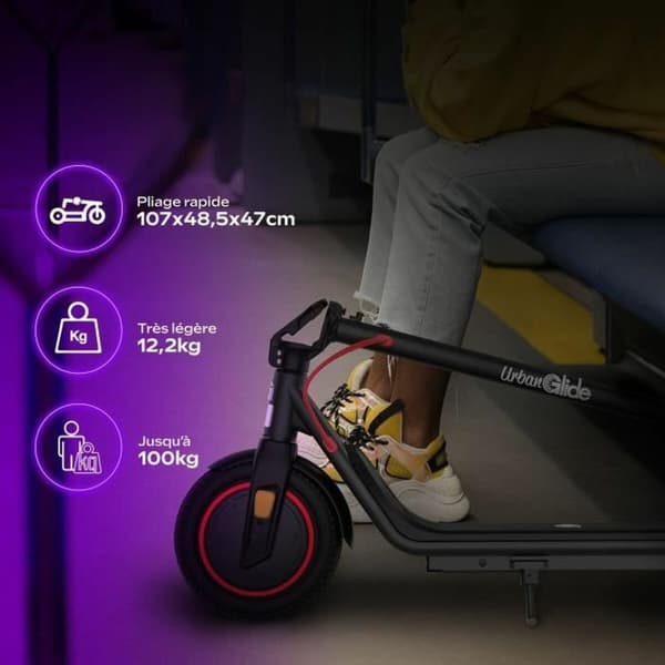 Elscooter Urbanglide 400 W 25 km/h