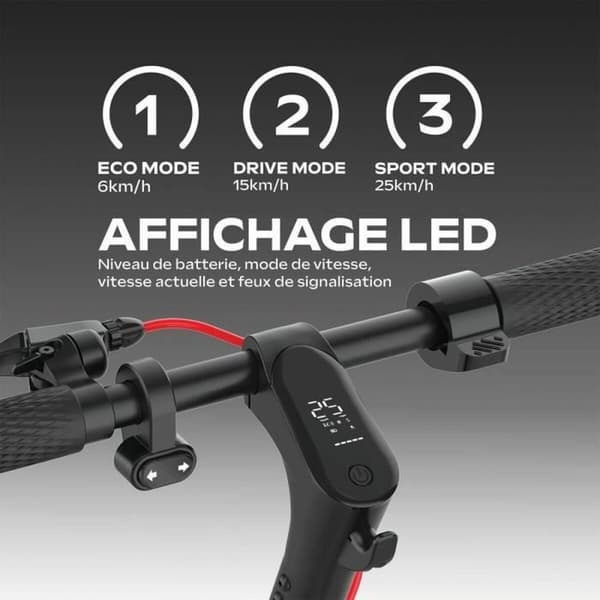 Elscooter Urbanglide 400 W 25 km/h