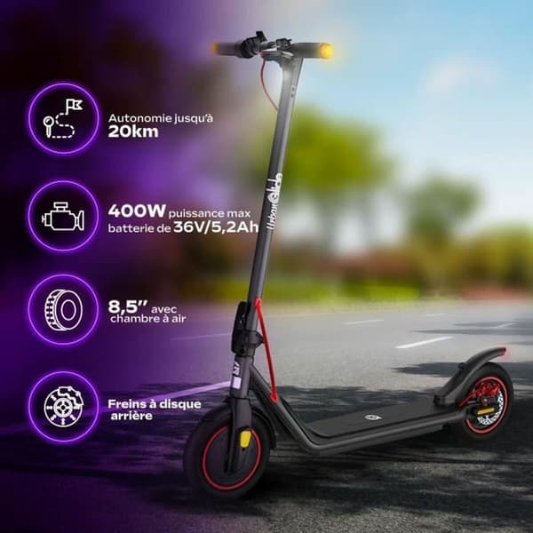 Elscooter Urbanglide 400 W 25 km/h