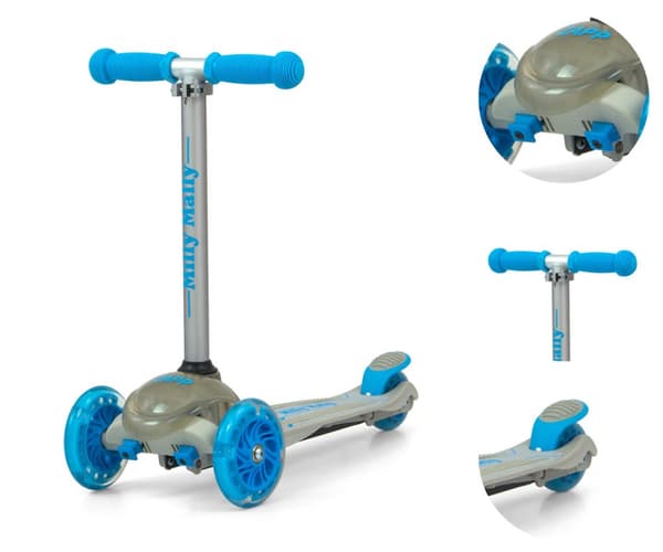 Milly Mally Scooter Zapp Grå