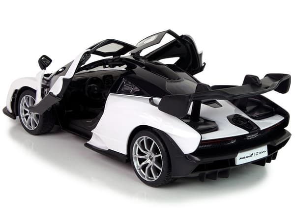 Car R/C McLaren Senna Rastar 1:14 White with Remote Control