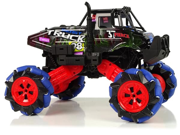 Remote Controlled 1:16 Blue 2.4G 360 Degree Terrain Drift Car